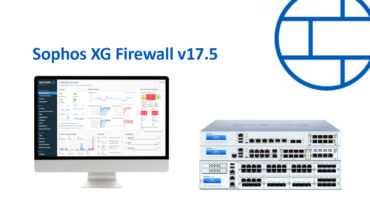 Sophos XG firewall servers with Sophos Central shown on a Apple Mac screen